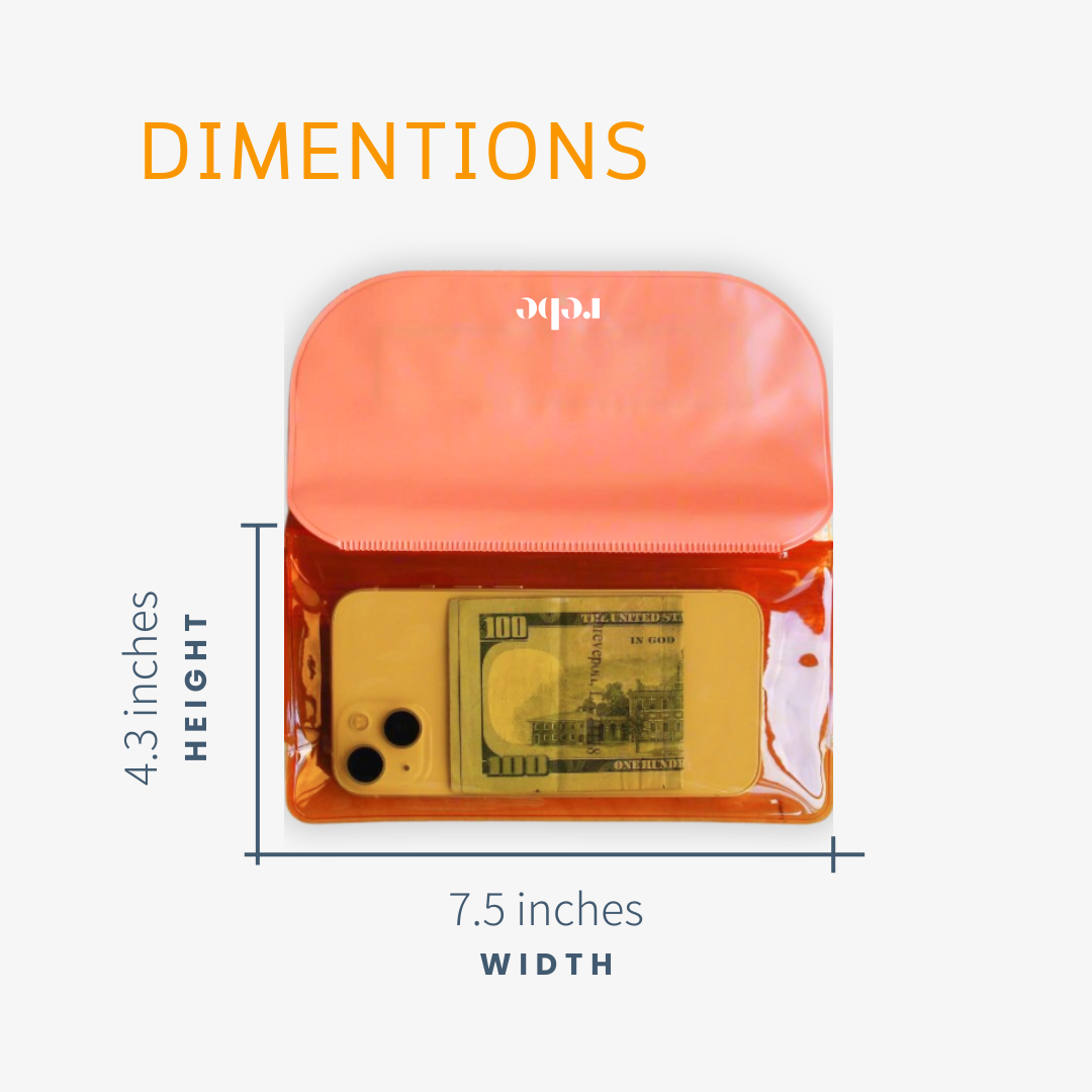 Waterproof Phone Dry Bag Pouch | Keep Phone Safe from Water & Sand | Summer Essential