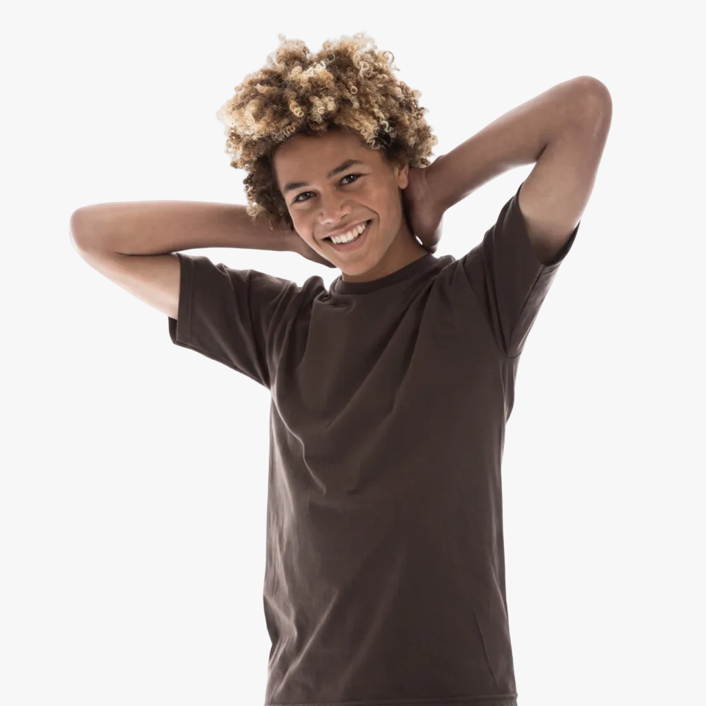 Retro Ring-Spun Crew Neck T-Shirt 2100