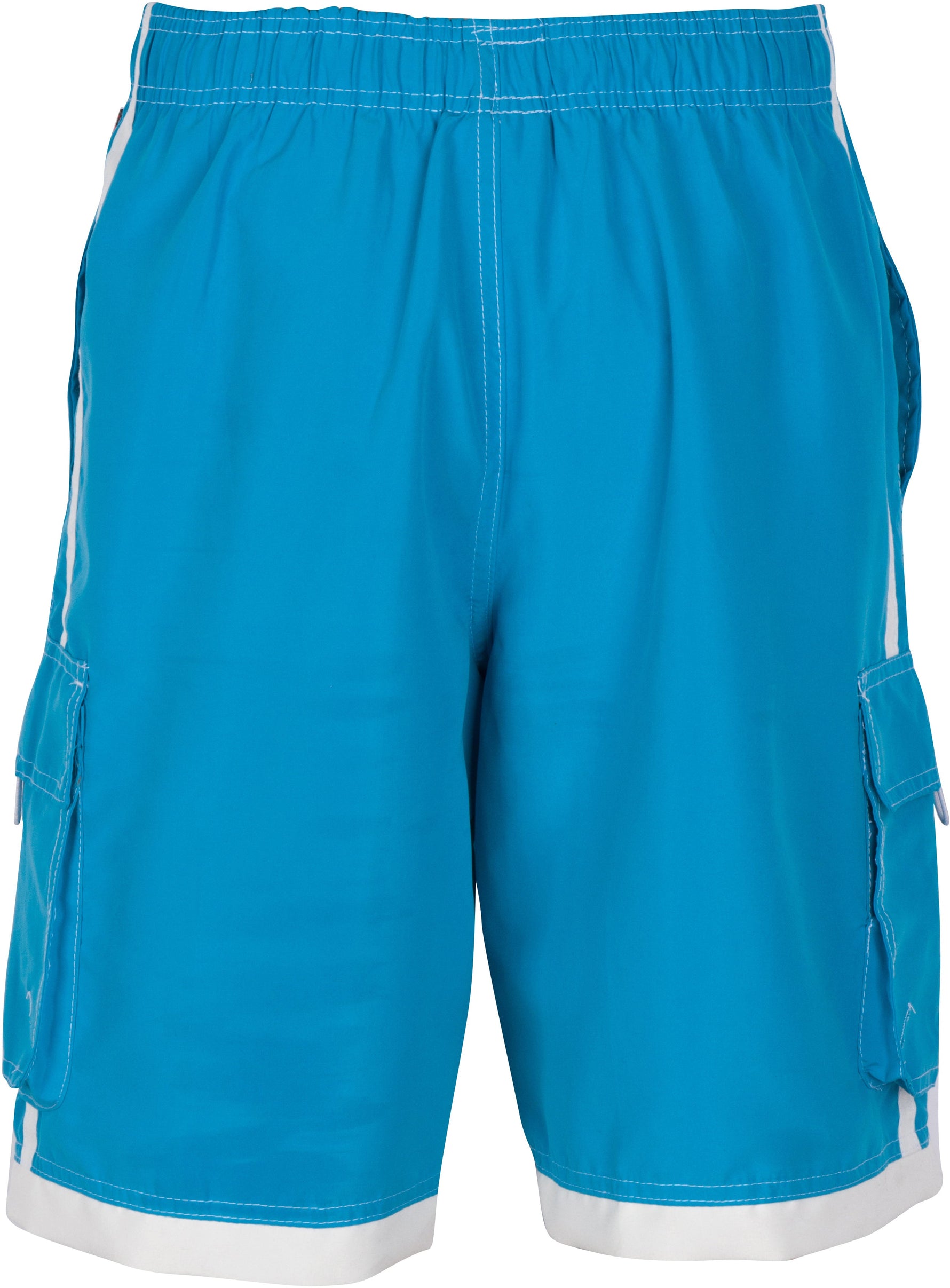 Sakkas Men’s Contrast Stripes Skate Surf Board Short | Swim Trunks