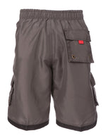 Sakkas Men’s Contrast Stripes Skate Surf Board Short | Swim Trunks