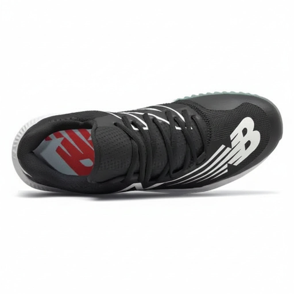 New Balance 4040 V6 Turf Shoe | Black/White