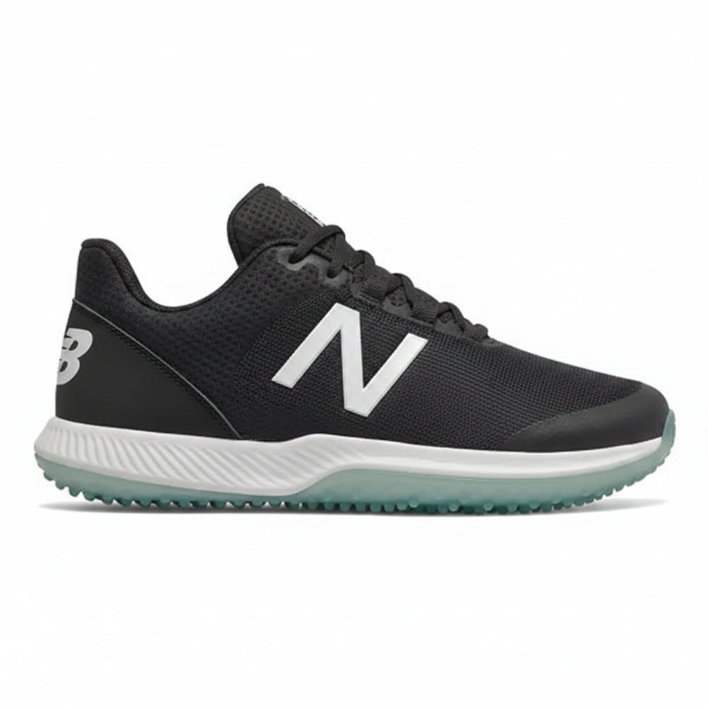 New Balance 4040 V6 Turf Shoe | Black/White