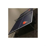 Official Tournament Grade Blue Foldable Indoor Tennis Table with Paddles and Balls