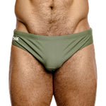 MonoChromatica Men’s Swim Brief | Sage