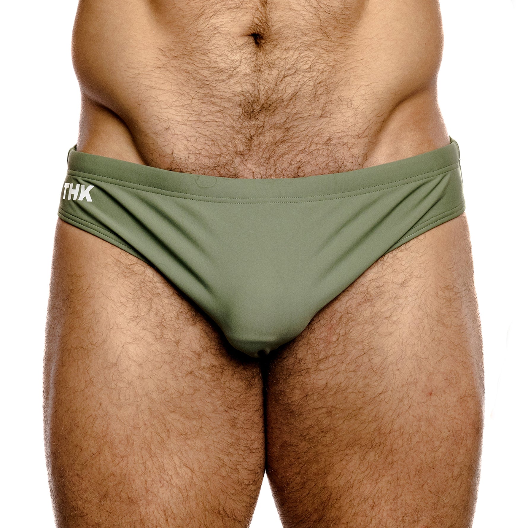 MonoChromatica Men’s Swim Brief | Sage