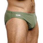 MonoChromatica Men’s Swim Brief | Sage