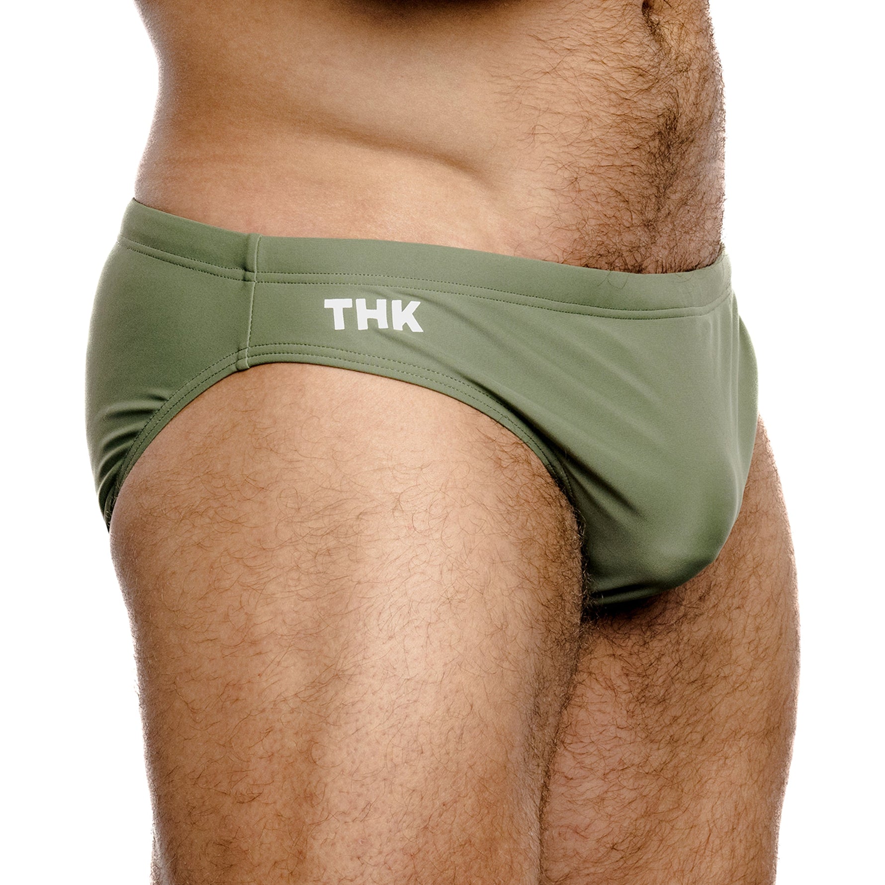MonoChromatica Men’s Swim Brief | Sage