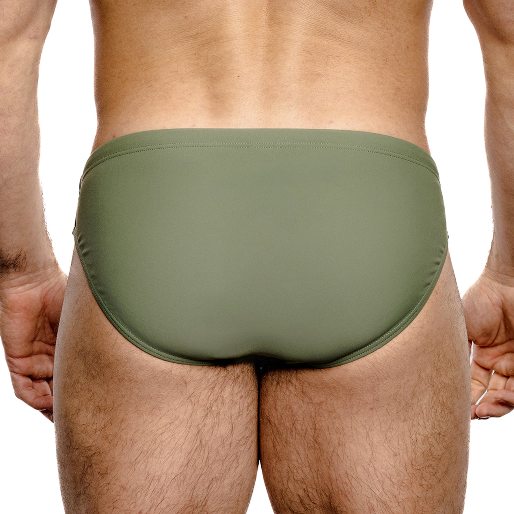 MonoChromatica Men’s Swim Brief | Sage