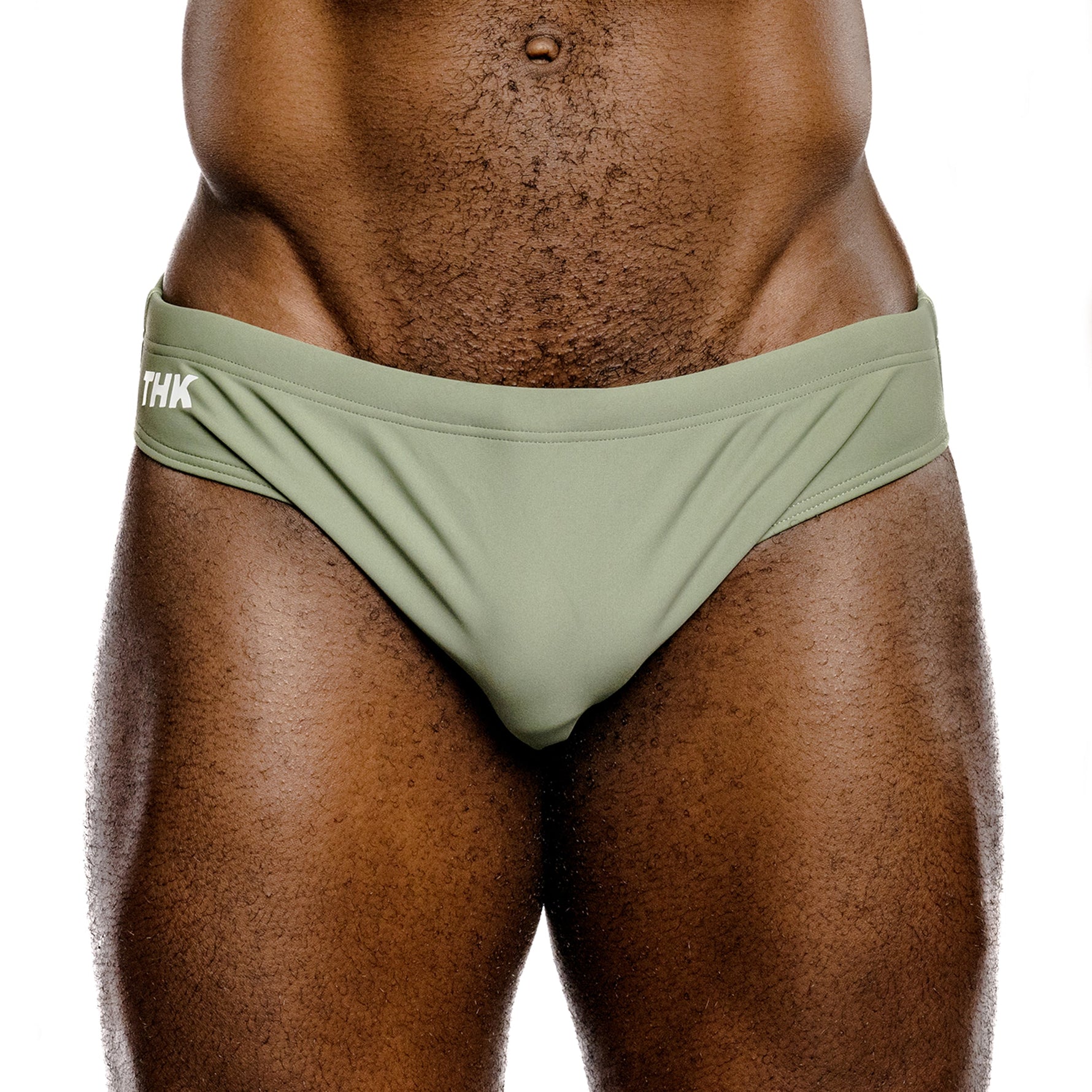 MonoChromatica Men’s Swim Brief | Sage
