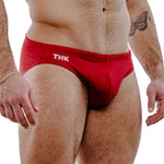MonoChromatica Men’s Swim Brief | Maroon