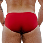 MonoChromatica Men’s Swim Brief | Maroon