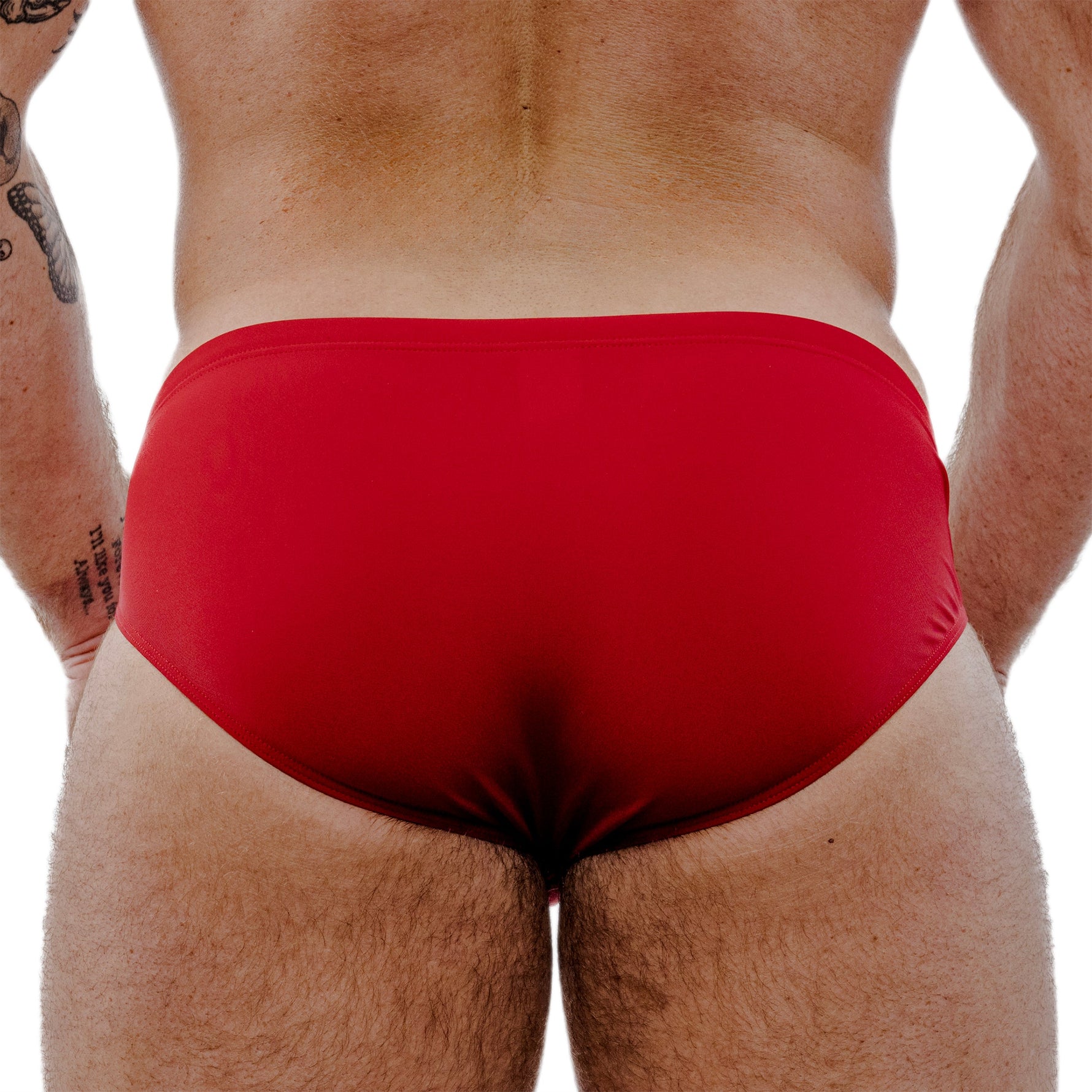 MonoChromatica Men’s Swim Brief | Maroon