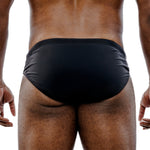 MonoChromatica Men’s Swim Brief | Black