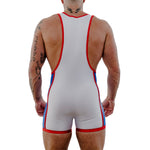 Vanguard Men’s Singlet | White