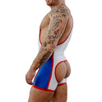 Vanguard Men’s Singlet | White