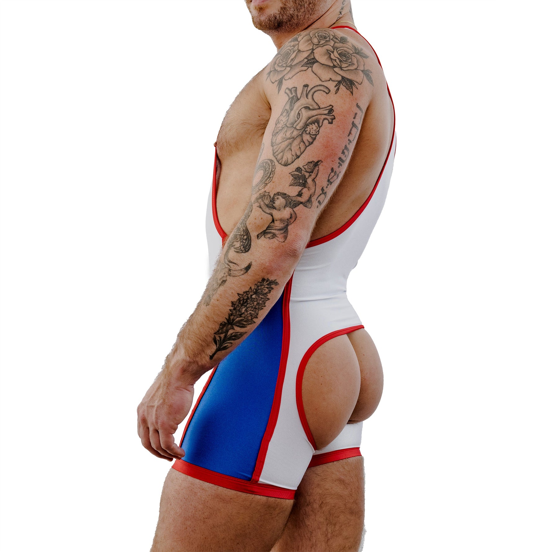 Vanguard Men’s Singlet | White