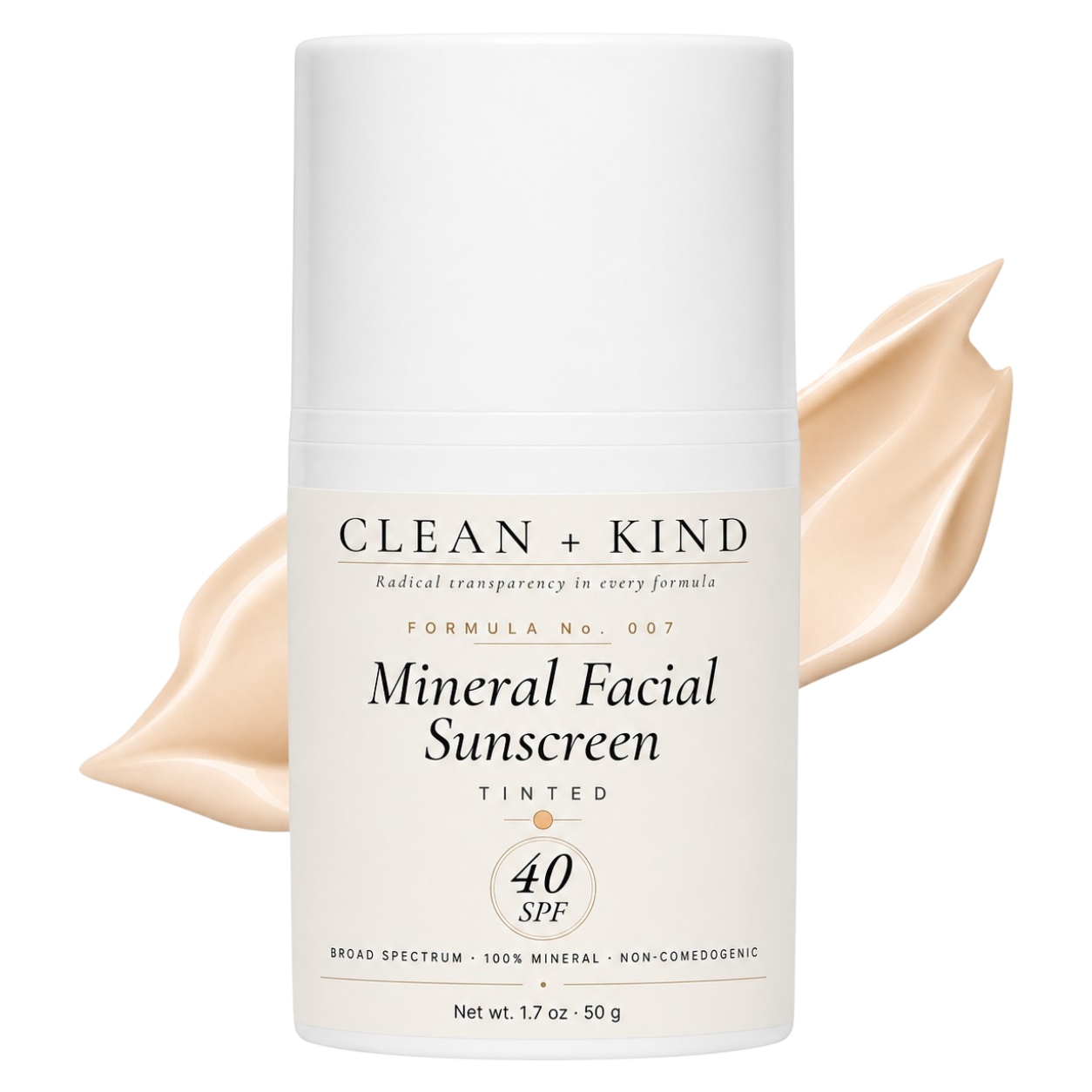 Untinted Daily Moisturizing Sunscreen | SPF 40