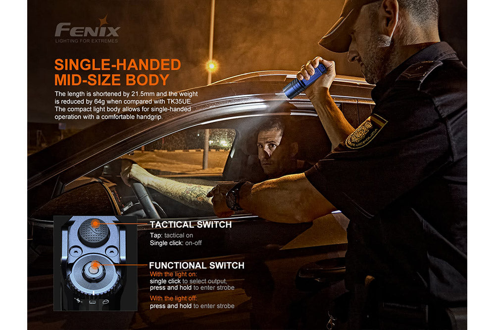 Fenix TK35UE V2.0 Flashlight | 5000 Lumens