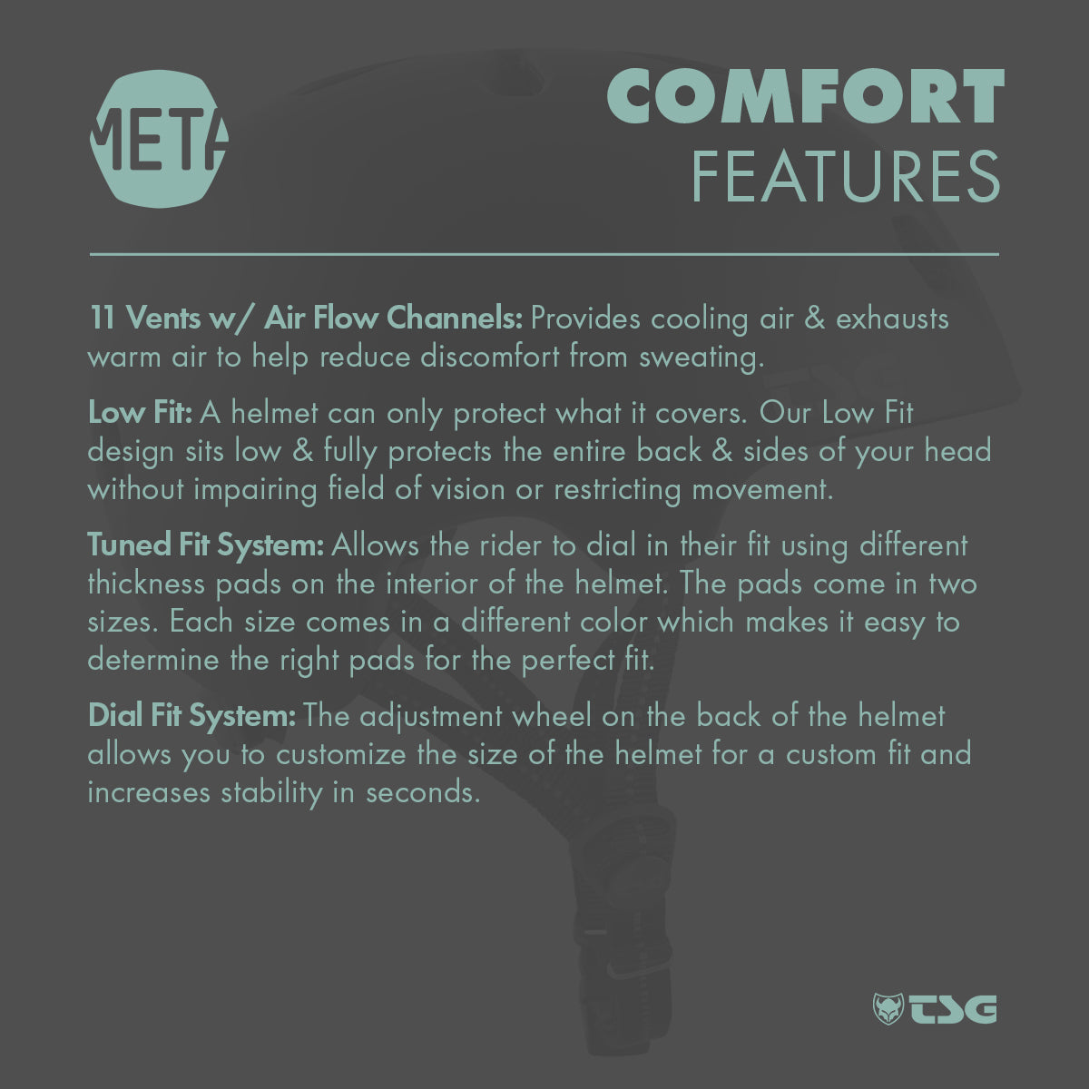 TSG Meta Helmet | All-Sport City Helmet