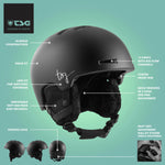 TSG Women's Ski/Snowboard Helmet Cosma 2.0