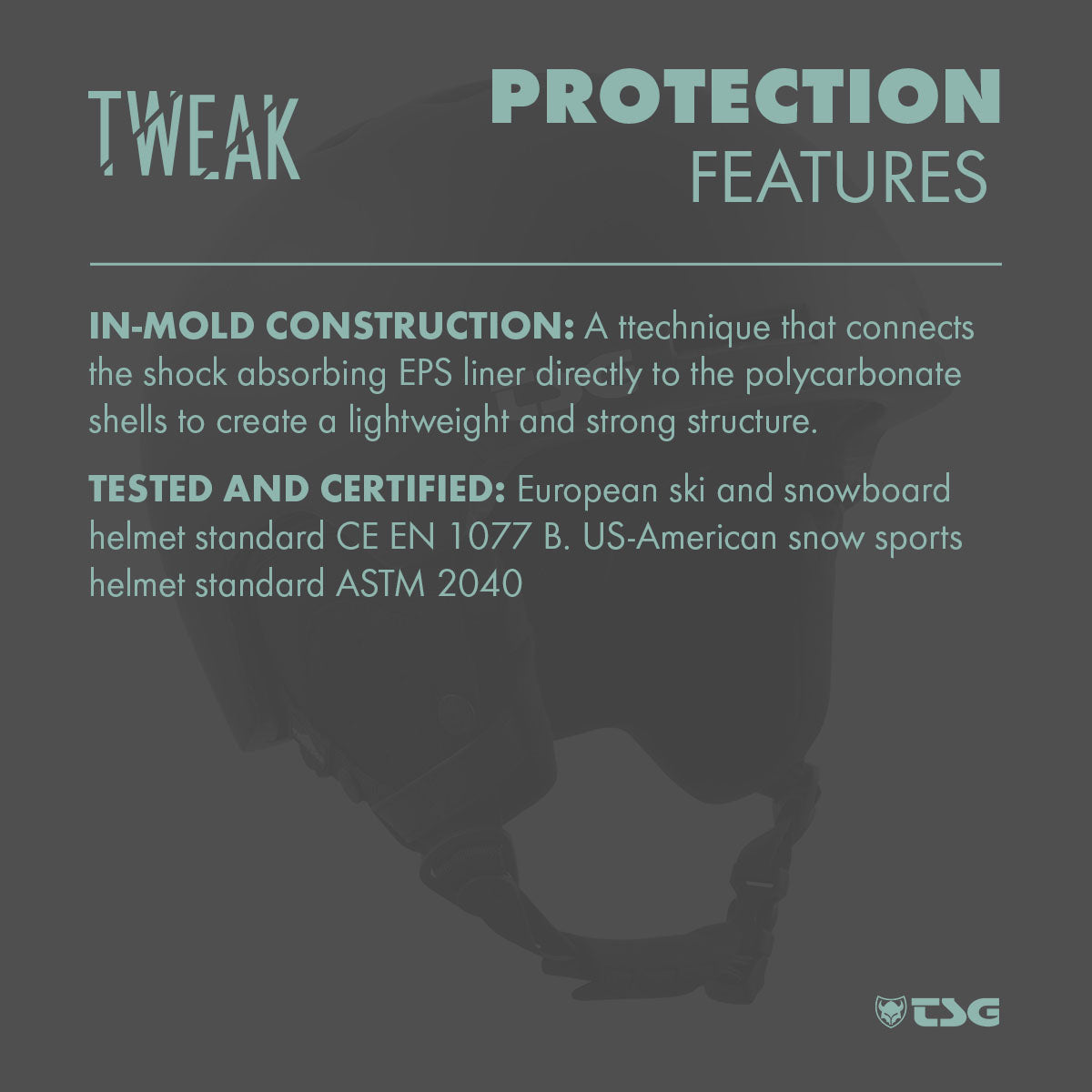 TSG Ski/Snowboard Helmet | Tweak