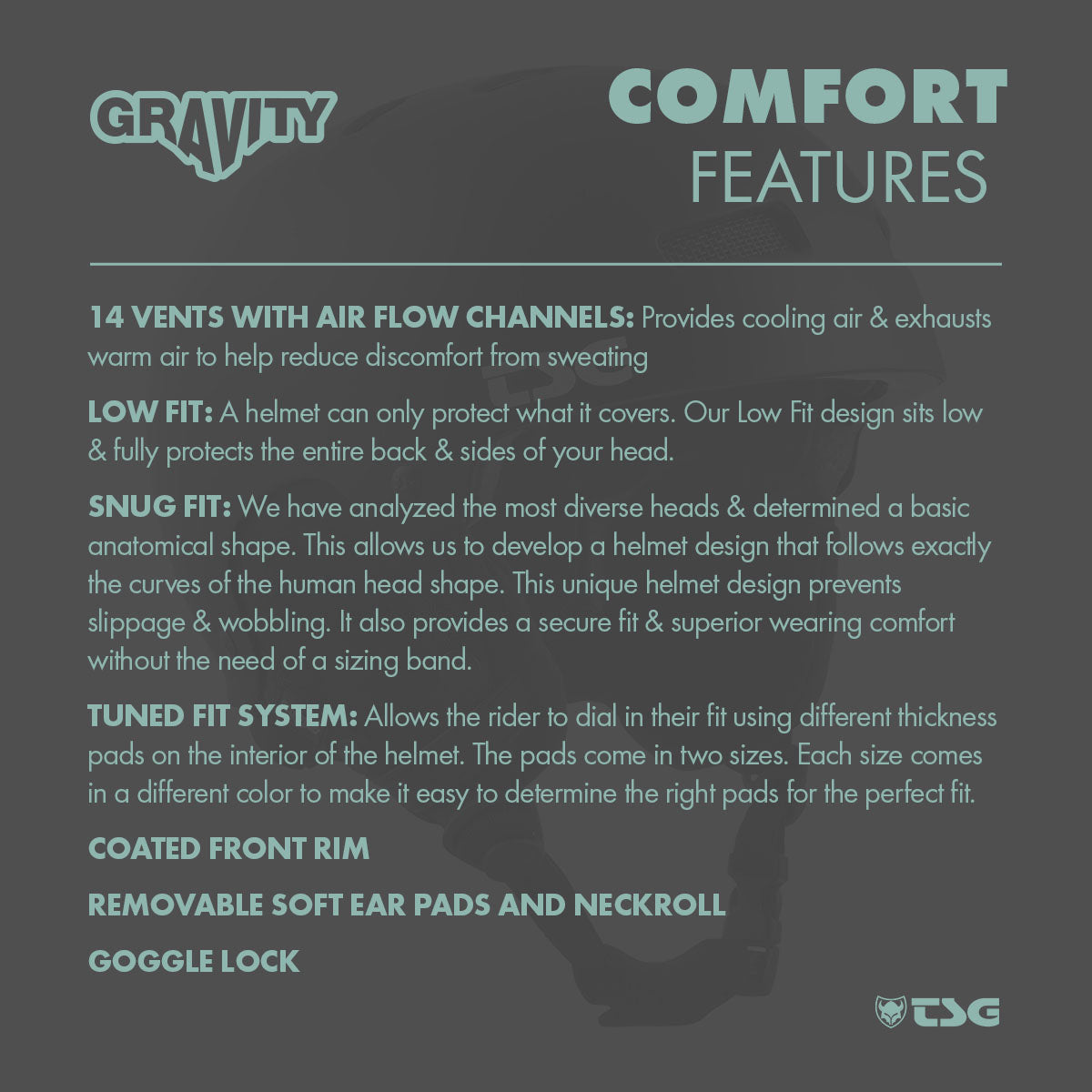 TSG Ski/Snowboard Helmet | Gravity