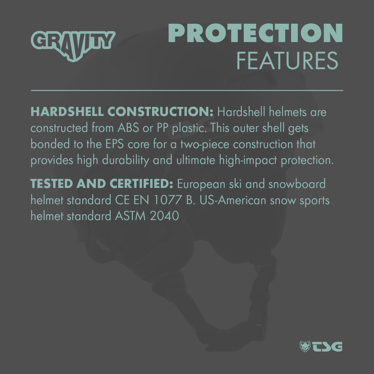 TSG Ski/Snowboard Helmet | Gravity