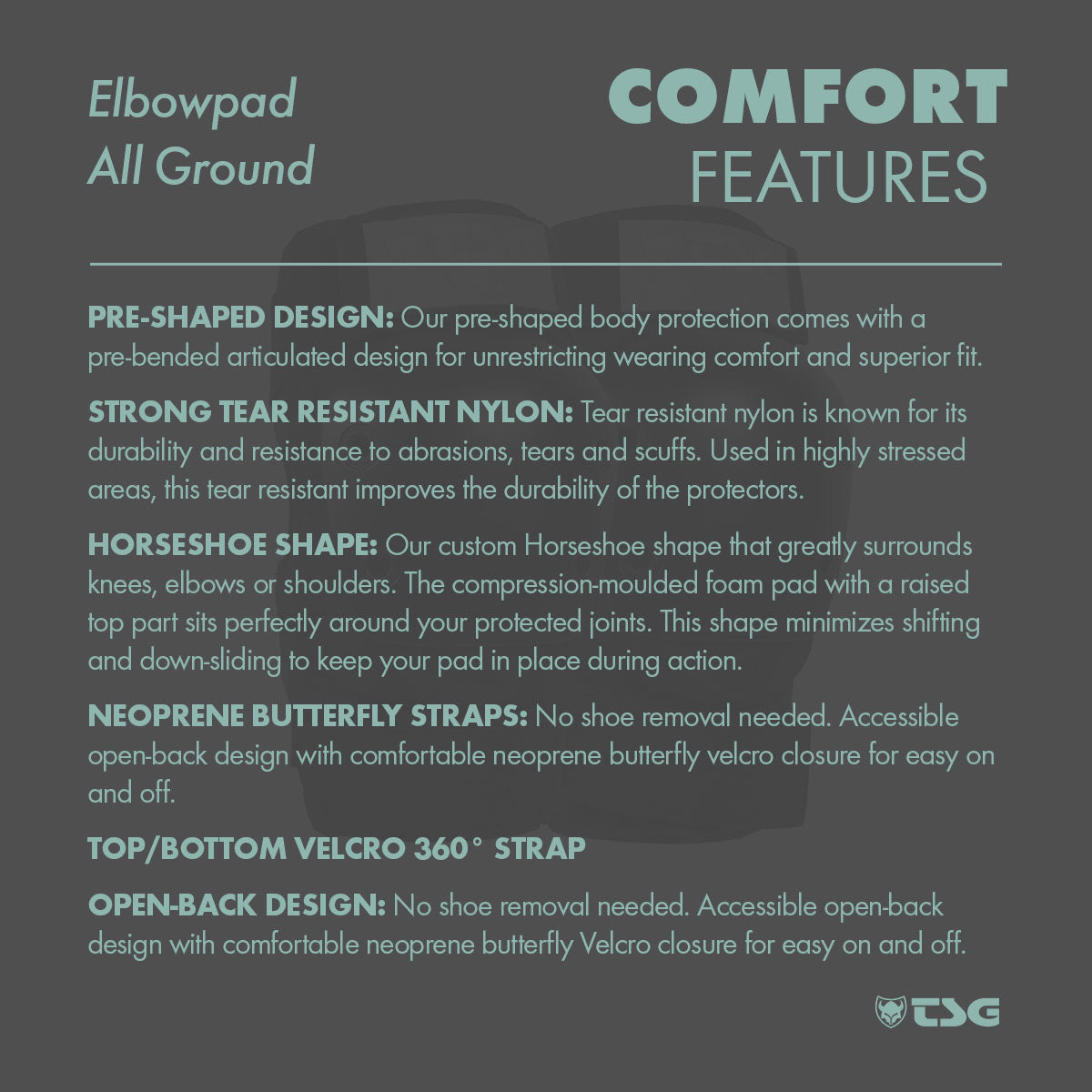 TSG Elbowpad All Ground