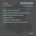 TSG Ankle Support 2.0 | Black