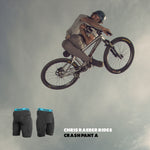 TSG Protective Shorts Crash Pant A | Black