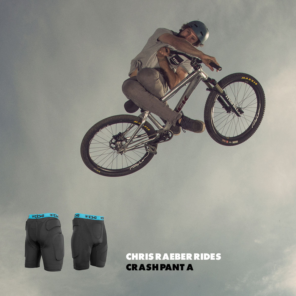 TSG Protective Shorts Crash Pant A | Black