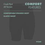 TSG Protective Shorts Crash Pant All Terrain | Black