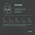 TSG Protective Shorts Crash Pant All Terrain | Black