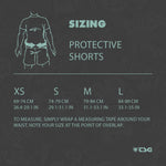 TSG Protective Shorts for Women Crash Pant Carna | Black