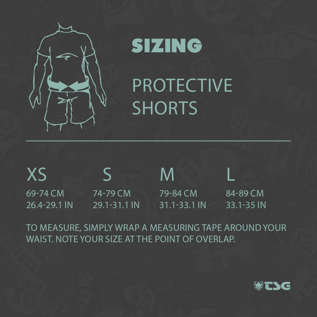 TSG Protective Shorts for Women Crash Pant Carna | Black