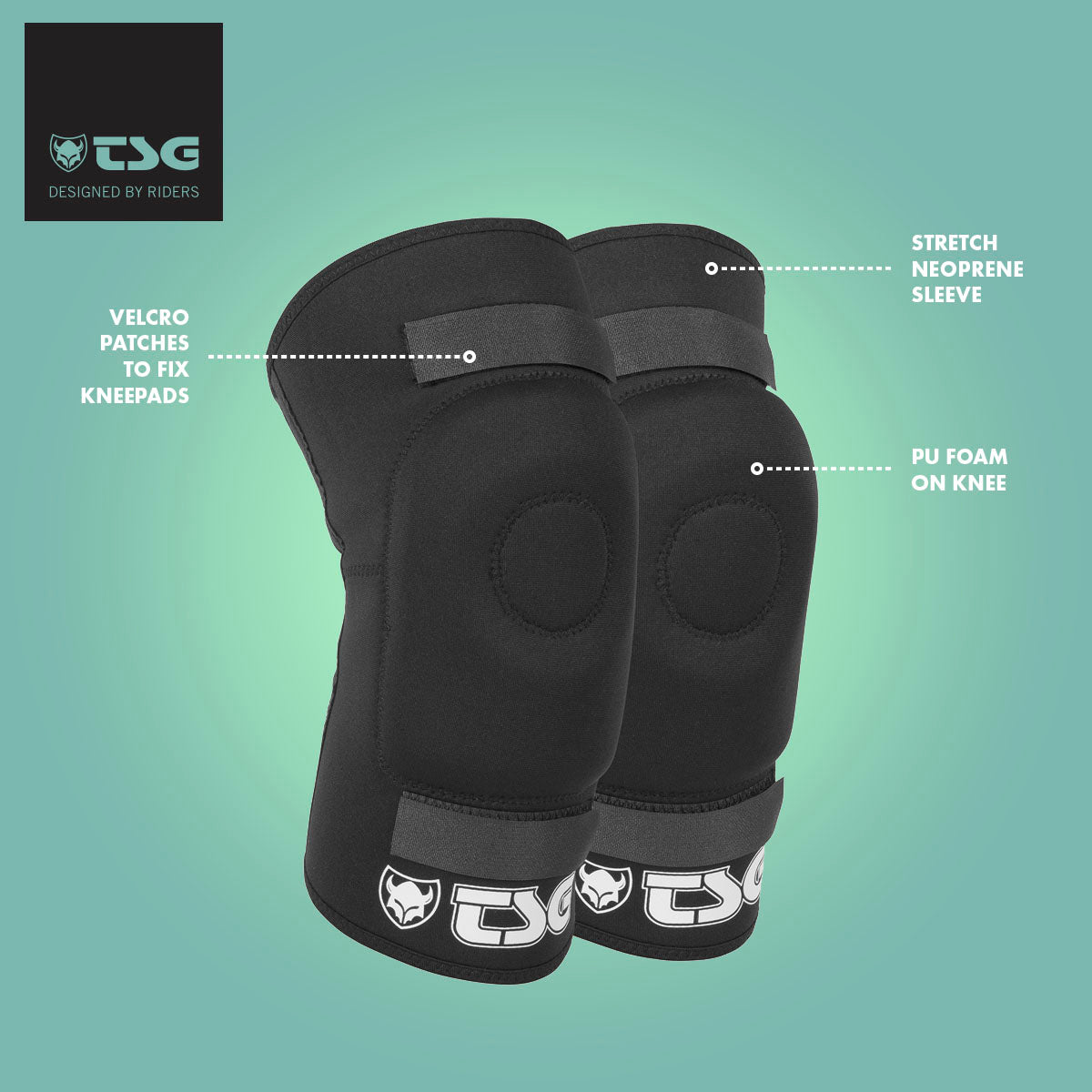 TSG Knee-Gasket Brace AD (Skate Knee Pads)
