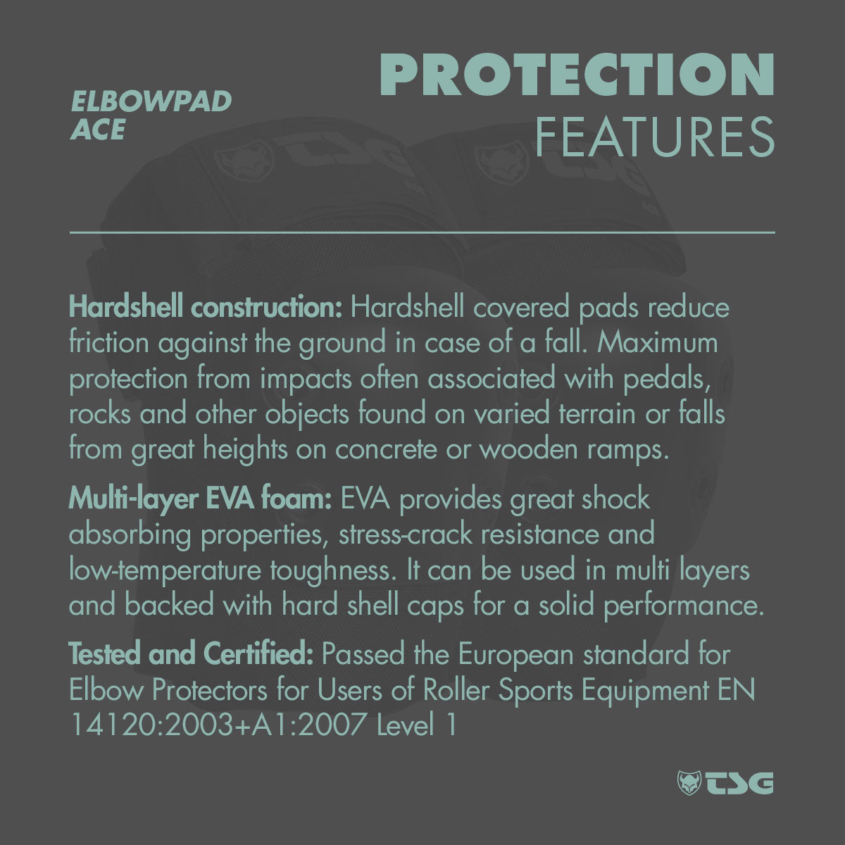 TSG Elbowpad Ace (Skate Elbow Pads)