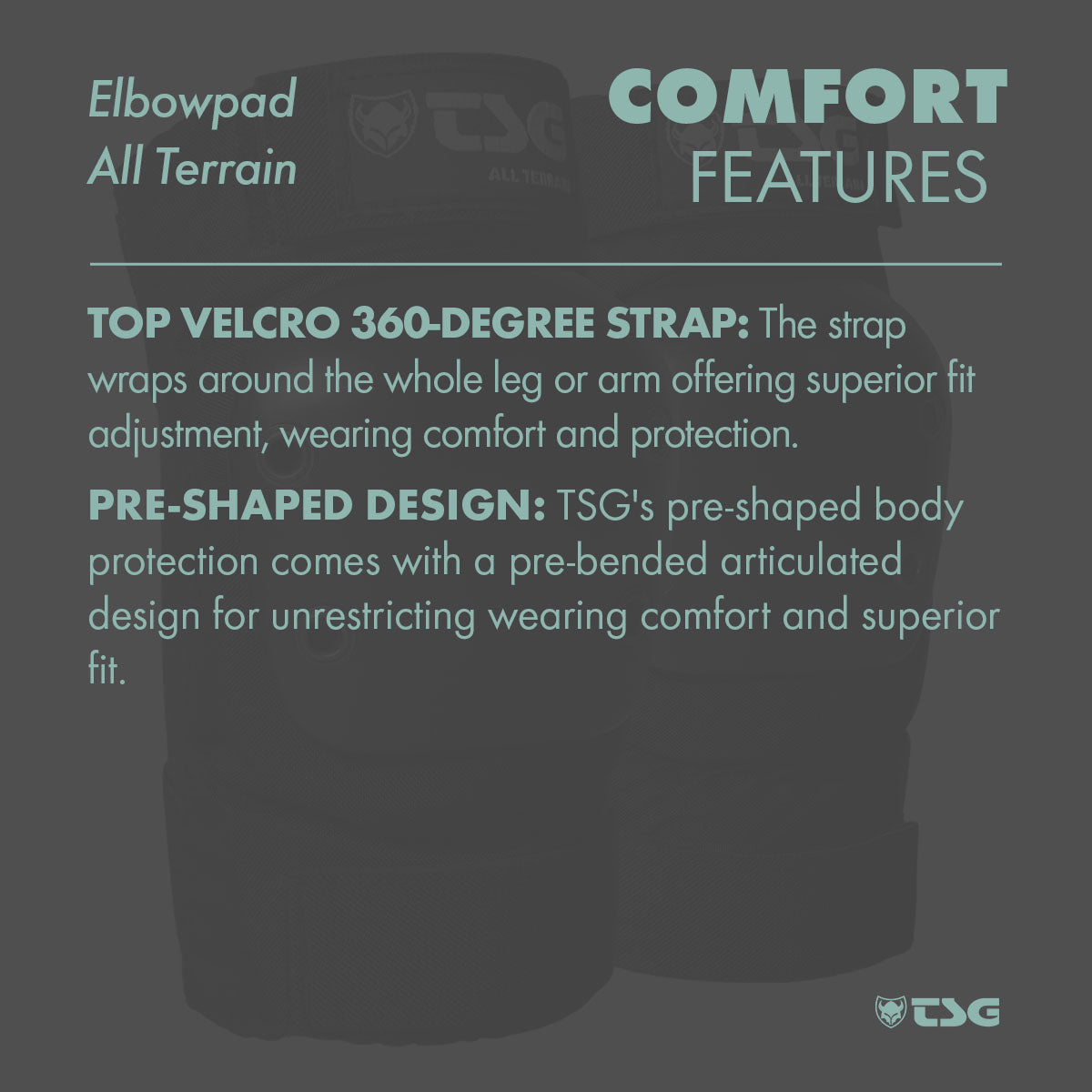 TSG Elbowpad All Terrain (Skate Elbow Pads)