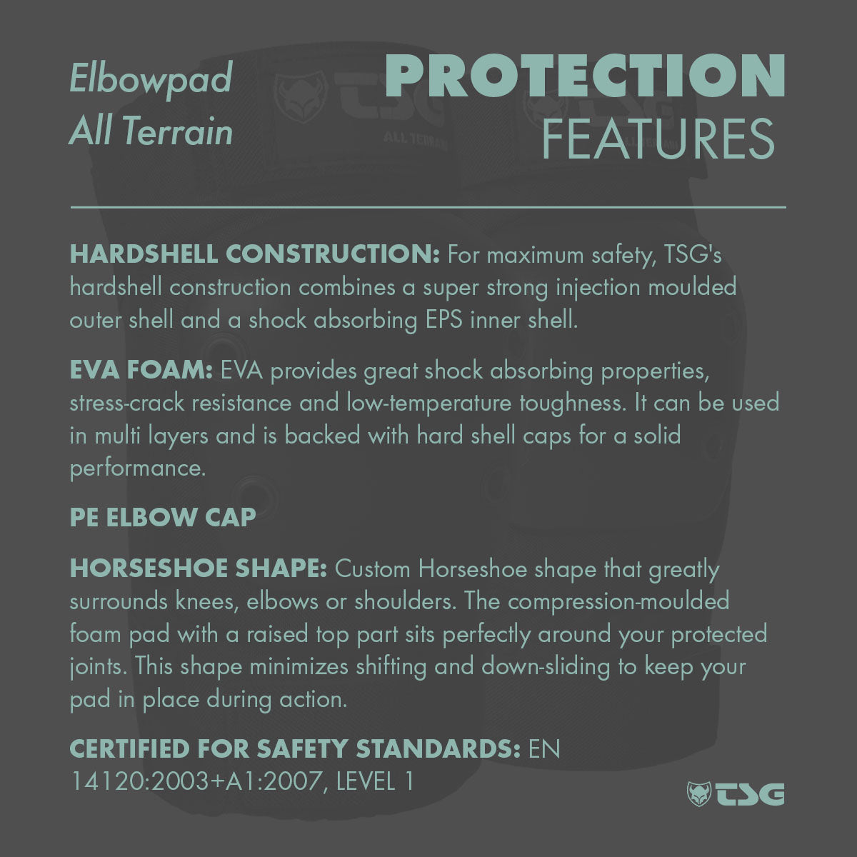 TSG Elbowpad All Terrain (Skate Elbow Pads)
