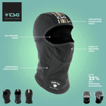 TSG Storm Mask Enshroud Black-Tin | One Size