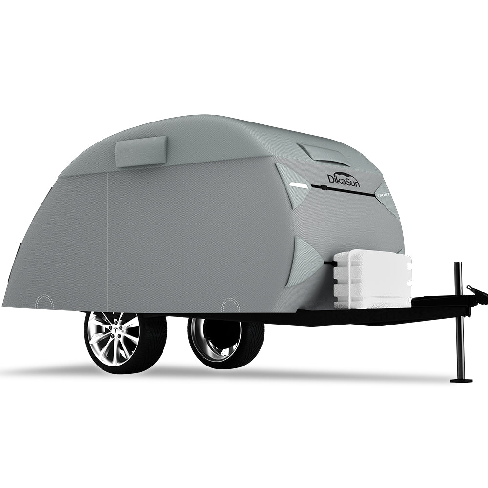 Teardrop Trailer Cover | 7 Layers Waterproof Camper Cover