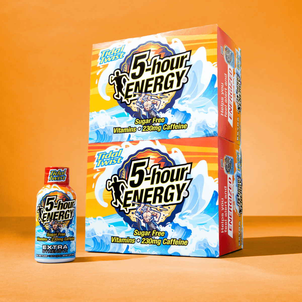24 Pack 5-hour ENERGY Extra Strength Shots | Tidal Twist Flavor, 1.93 Fl Oz
