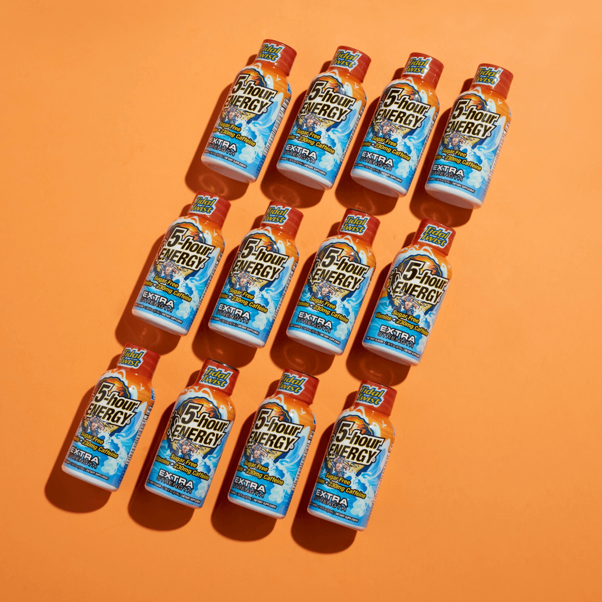 24 Pack 5-hour ENERGY Extra Strength Shots | Tidal Twist Flavor, 1.93 Fl Oz