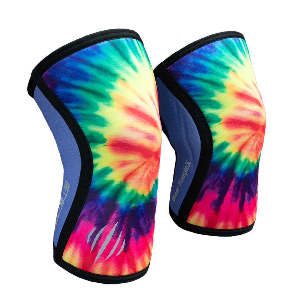 Bear KompleX Knee Sleeves | Tie Dye