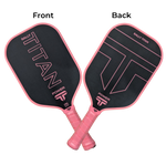 Titan Power 14MM | Thermoformed Unibody Construction | Foam Injected Walls | T700 Titan Carbon Friction Surface | Pink
