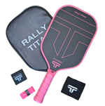 Titan Power 14MM | Thermoformed Unibody Construction | Foam Injected Walls | T700 Titan Carbon Friction Surface | Pink
