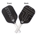 Titan Power 14MM | Thermoformed Unibody Construction | Foam Injected Walls | T700 Titan Carbon Friction Surface | White
