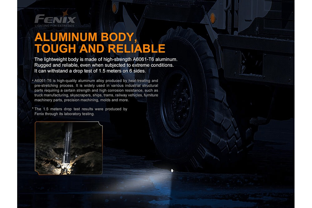 Fenix TK16 V2.0 Tactical Flashlight | 3100 Lumens