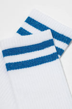 Conte Active Cotton Long Socks with Lurex Stripes
