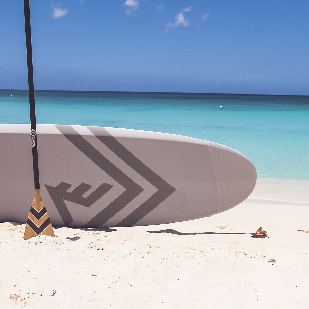 Carbon-Fiberglass Adjustable Paddle with ABS Edge | Bamboo